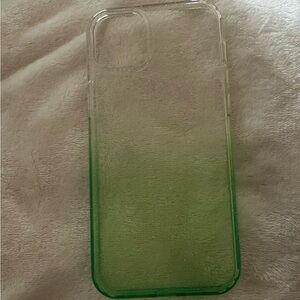 Green Gradient Phone Case- iPhone 15 plus